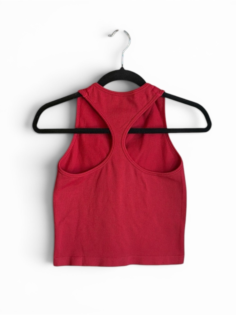 Chelsea DeBoer By Lily & Lottie Tank Size XL/2XL Red Racerback Stretch - Picture 3 of 6